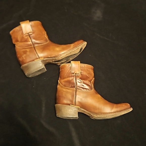 Corral leather western ankle boots - Picture 3 of 10